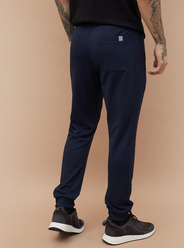 FAME FOREVER ACTIVE Textured Slim Fit Joggers