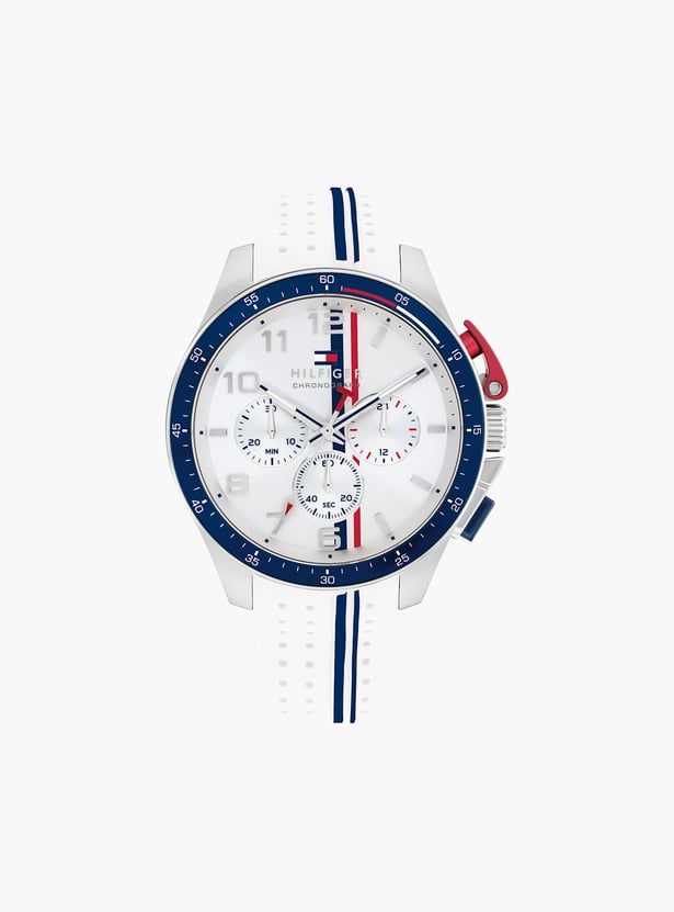 TOMMY HILFIGER Silicone Strap Chronograph Watch - TH1792167W