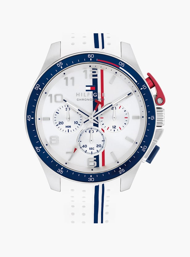 TOMMY HILFIGER Silicone Strap Chronograph Watch - TH1792167W
