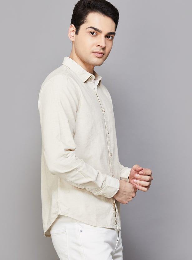 UNITED COLORS OF BENETTON Corduroy Regular Fit Shirt