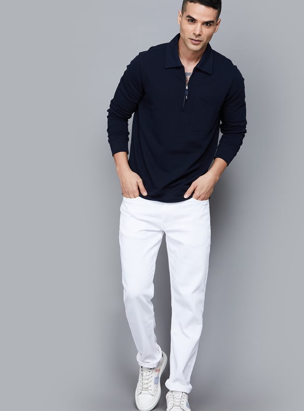 UNITED COLORS OF BENETTON Knitted Polo T-shirt