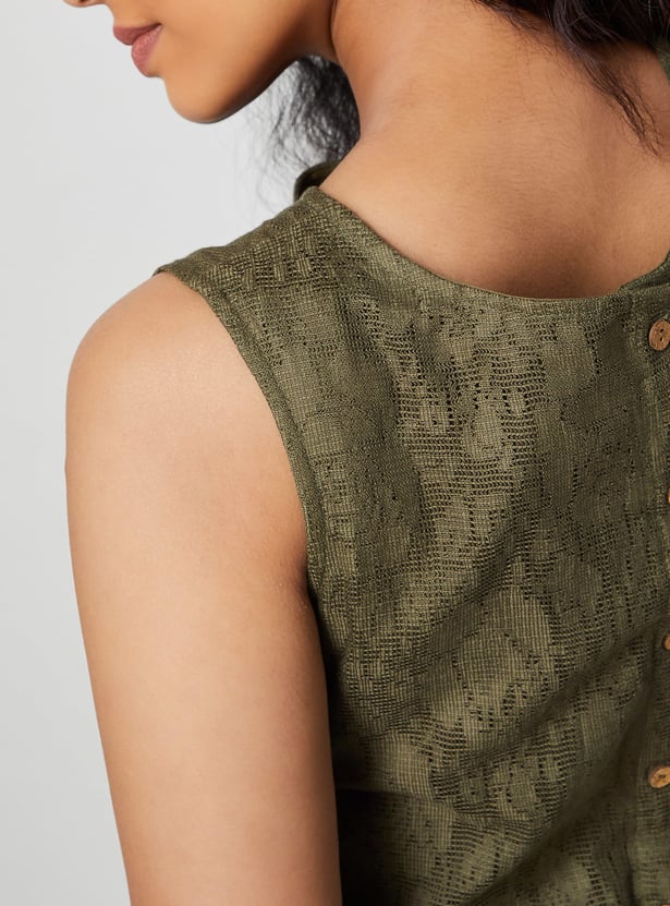 COLOUR ME Floral Lace Top