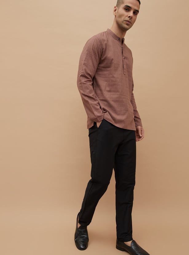 MELANGE Solid Ethnic Pyjamas