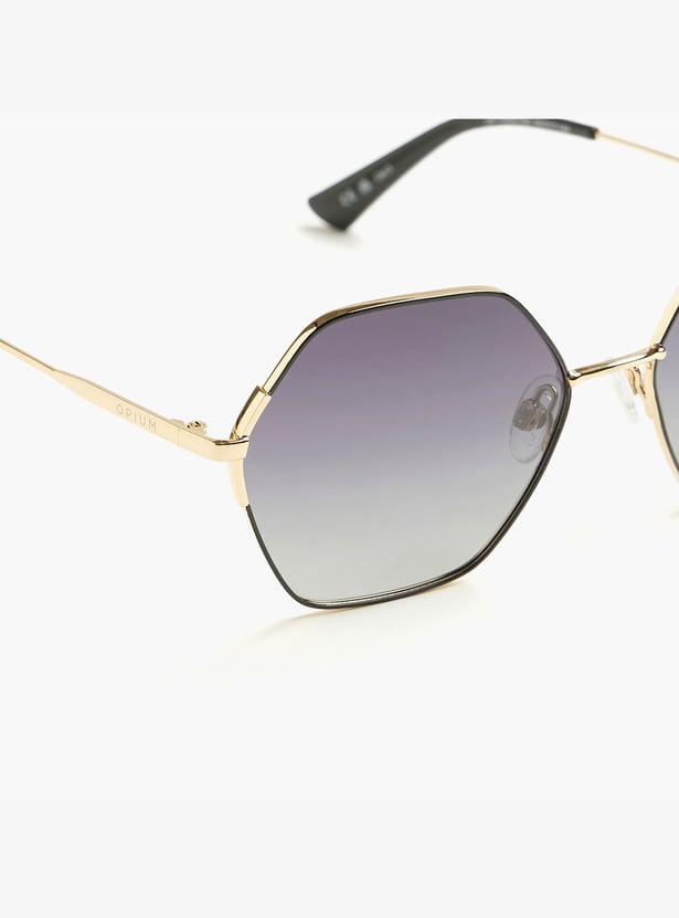 OPIUM Polarized Round Sunglasses - OP-10304-C02-55