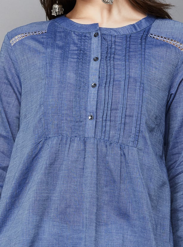 W Self Design Top