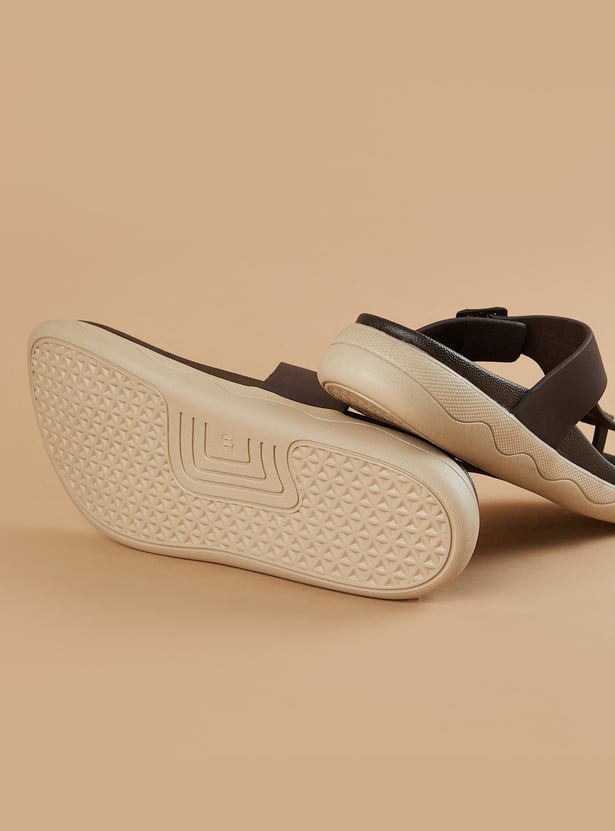 CODE Solid T-strap Flip Flops