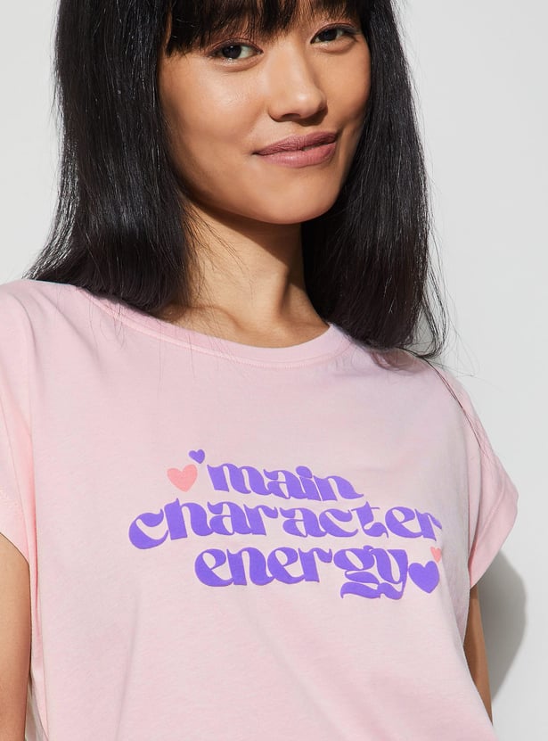 GINGER Printed Lounge T-shirt