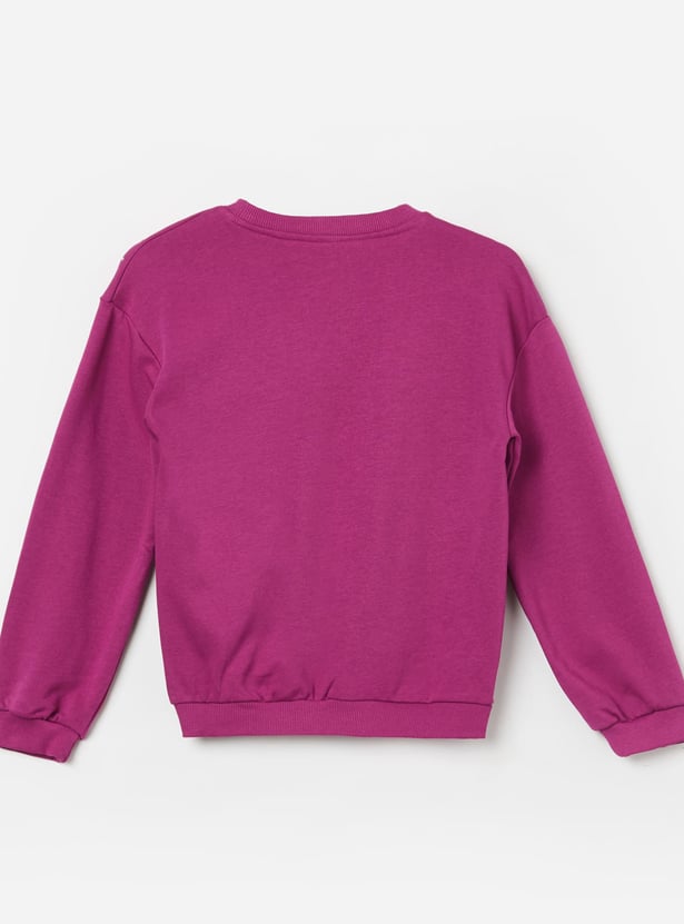 FAME FOREVER Girls Embellished Sweatshirt