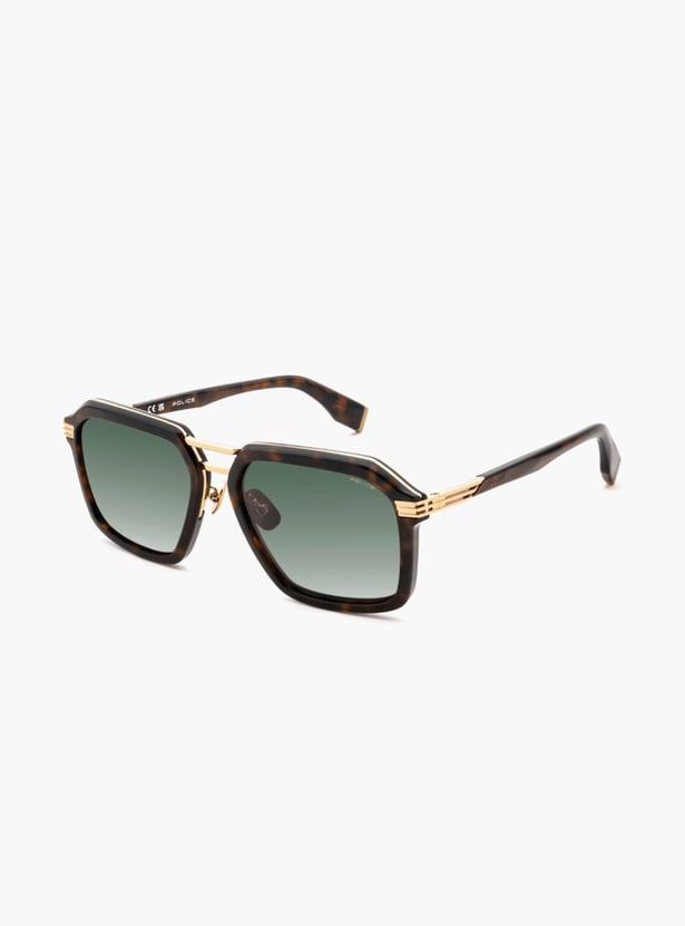 POLICE UV Protected Square Sunglasses - SPLQ92K58300YSG