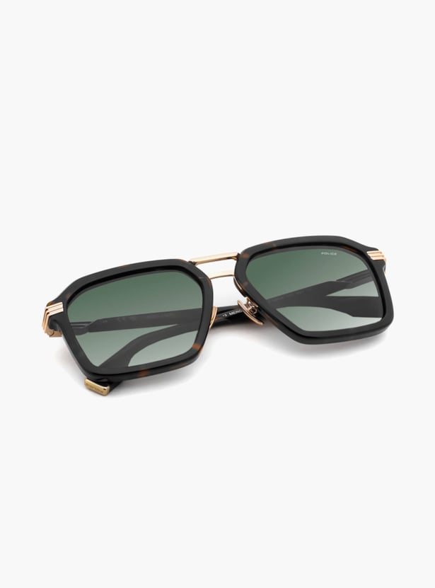 POLICE UV Protected Square Sunglasses - SPLQ92K58300YSG