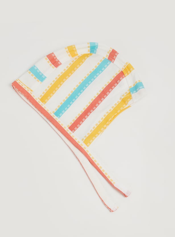 FS MINI KLUB Girls Assorted Beanies - Pack of 2