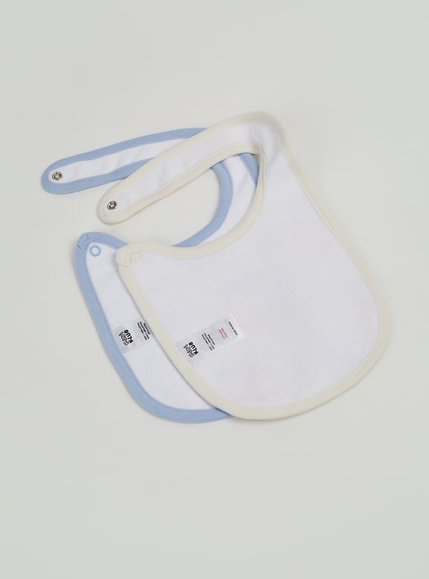 FS MINI KLUB Girls Printed Bibs - Pack of 2