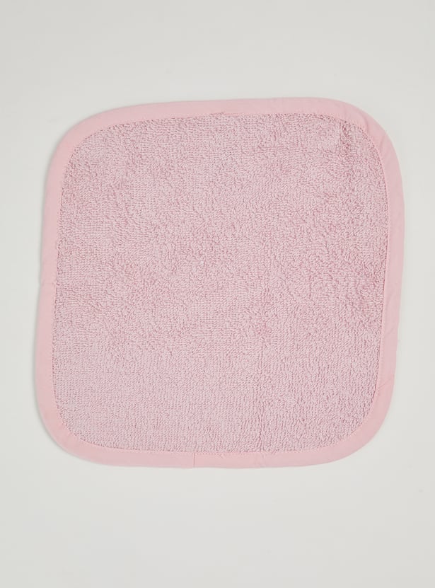 FS MINI KLUB Girl Textured Wash Cloths - Pack of 4