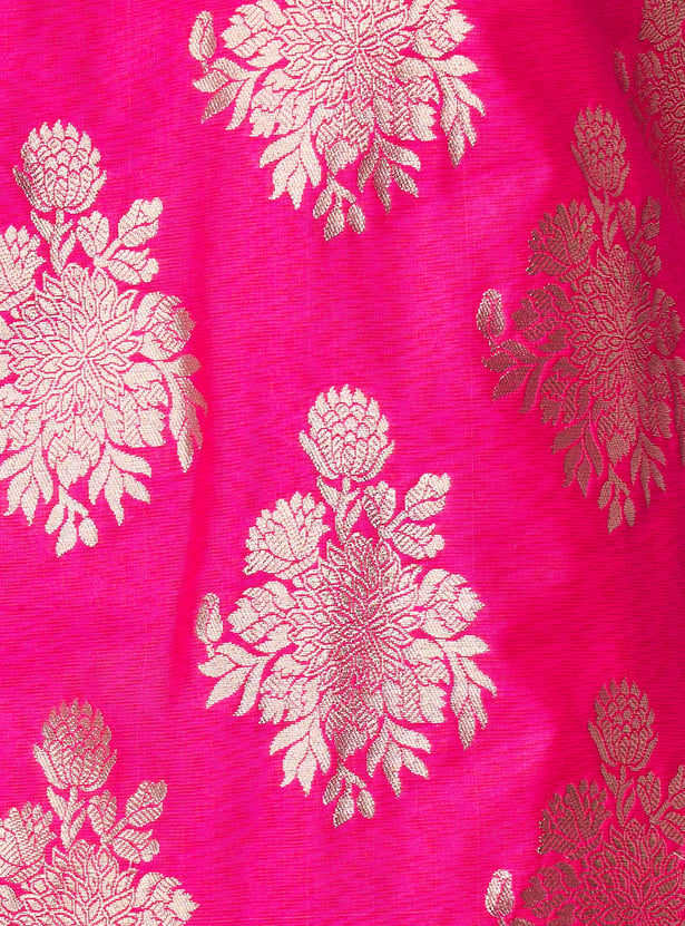 BIBA Woven Straight Kurta Set