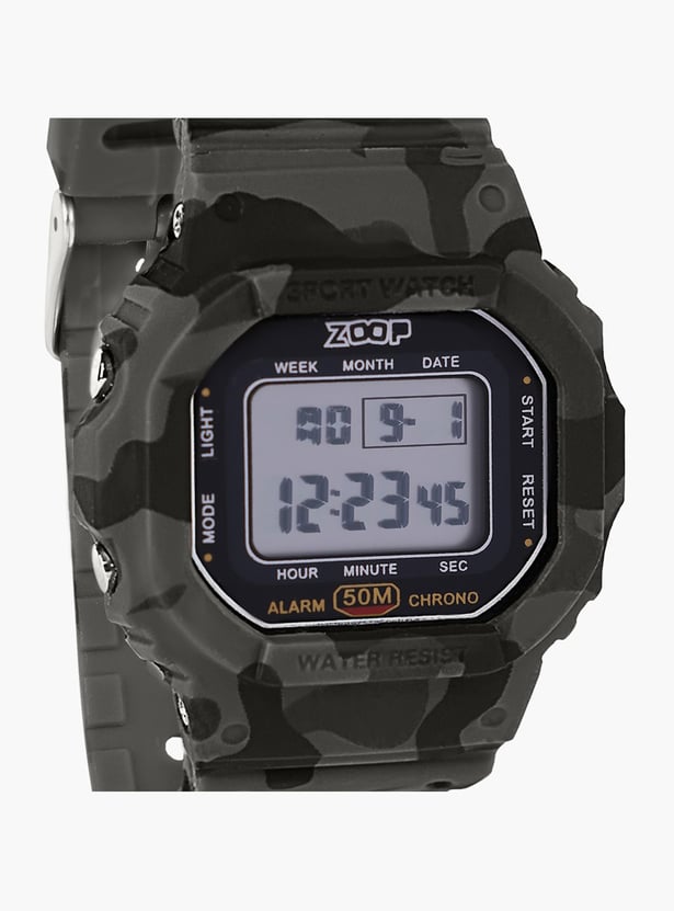 ZOOP Camouflage Print Digital Watch - 16052PP02