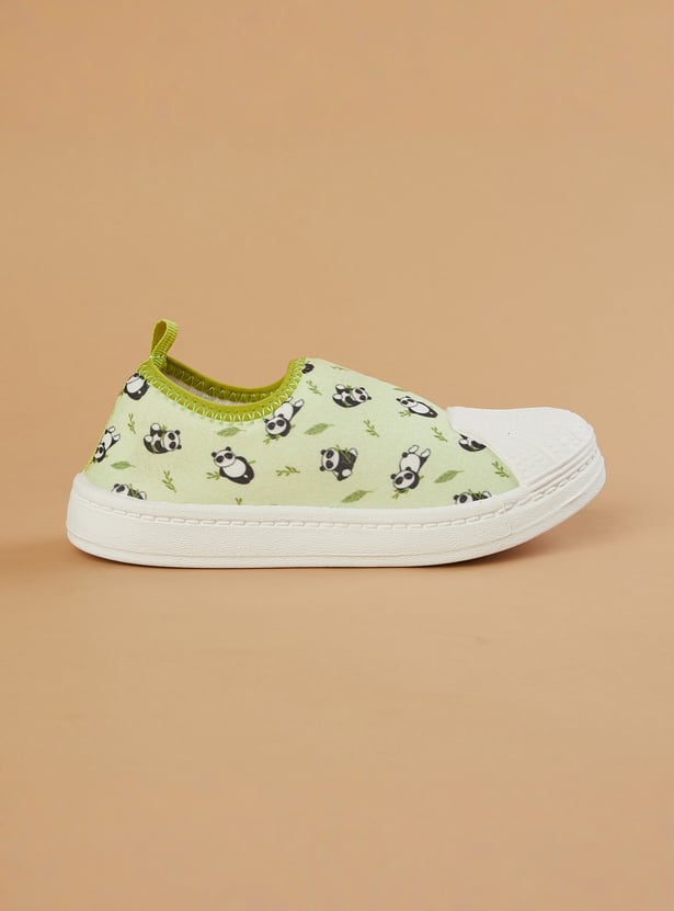 FAME FOREVER Printed Slip-On Sneakers
