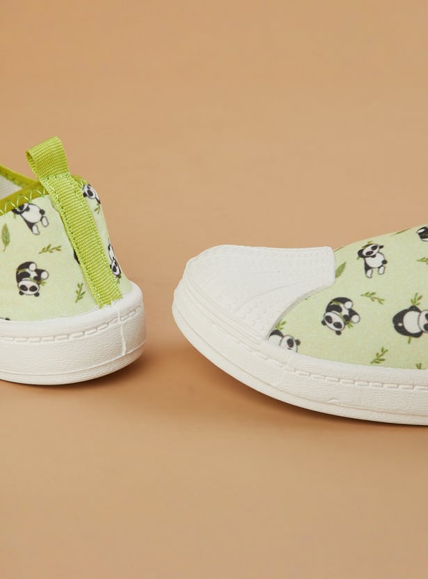 FAME FOREVER Printed Slip-On Sneakers