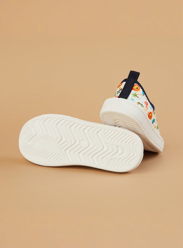 FAME FOREVER Printed Slip-On Sneakers