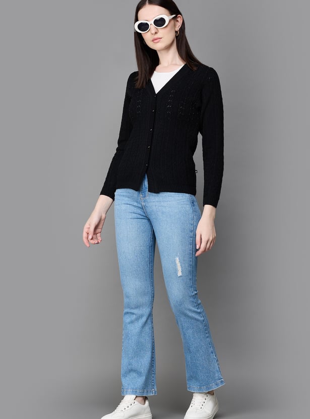 XPOSE Washed Bootcut Jeans