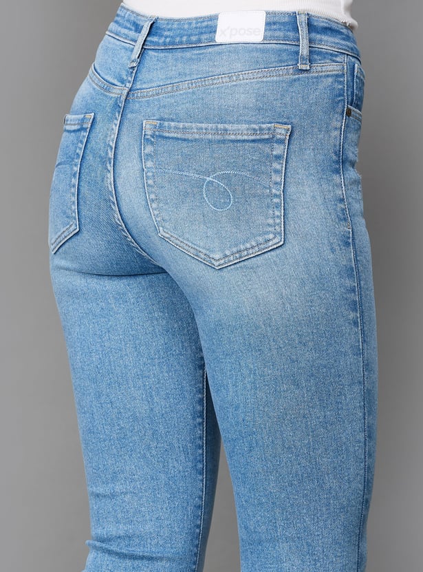 XPOSE Washed Bootcut Jeans