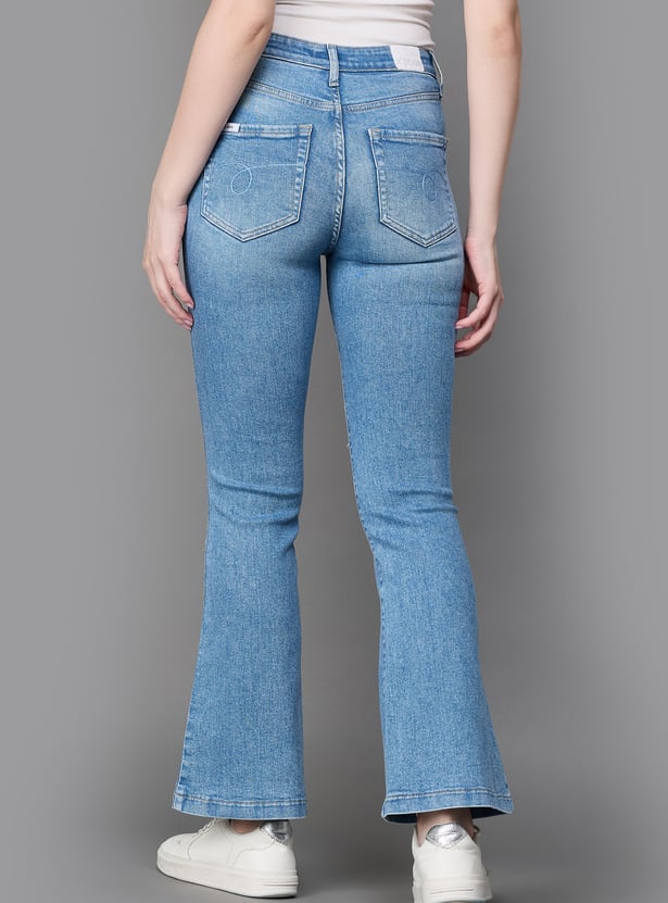 XPOSE Washed Bootcut Jeans
