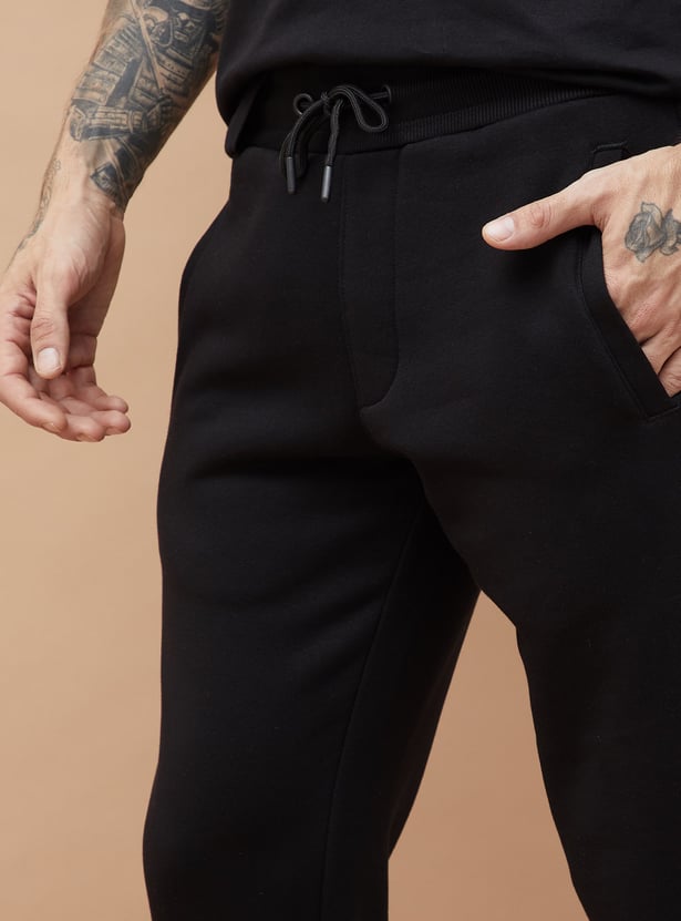 FAME FOREVER Solid Fleece Joggers