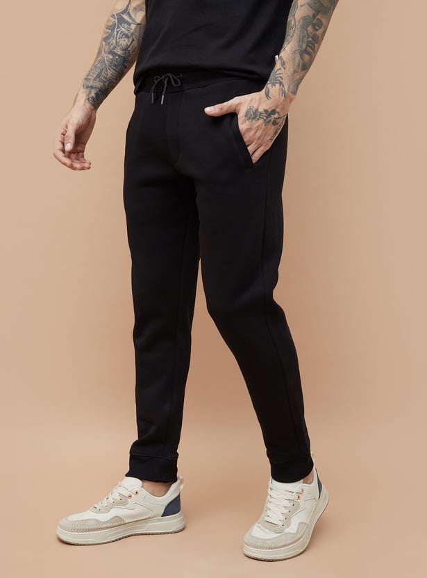 FAME FOREVER Solid Fleece Joggers