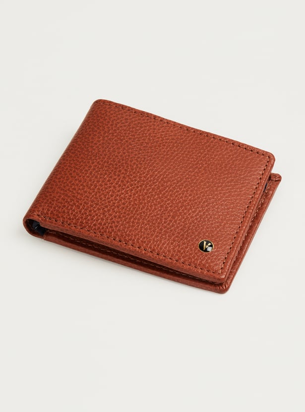 VAN HEUSEN Textured Bi-Fold Wallet
