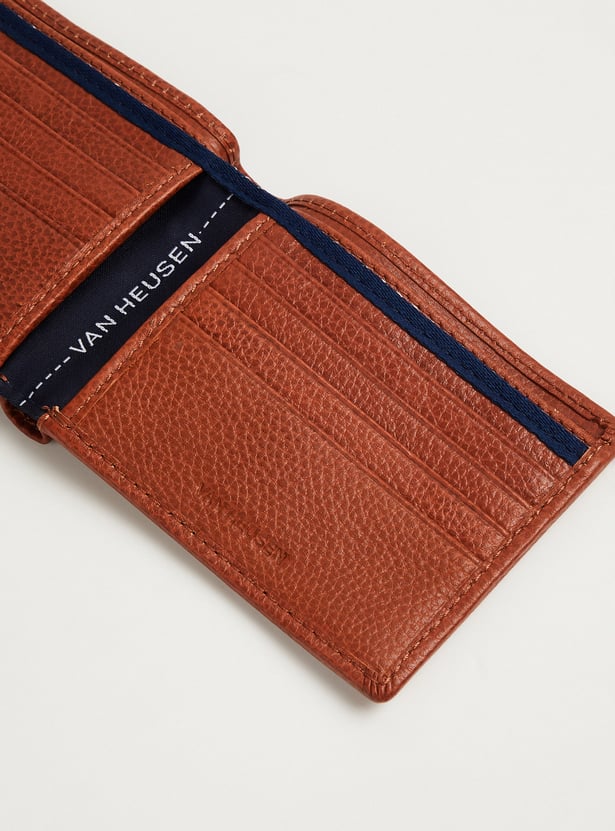 VAN HEUSEN Textured Bi-Fold Wallet