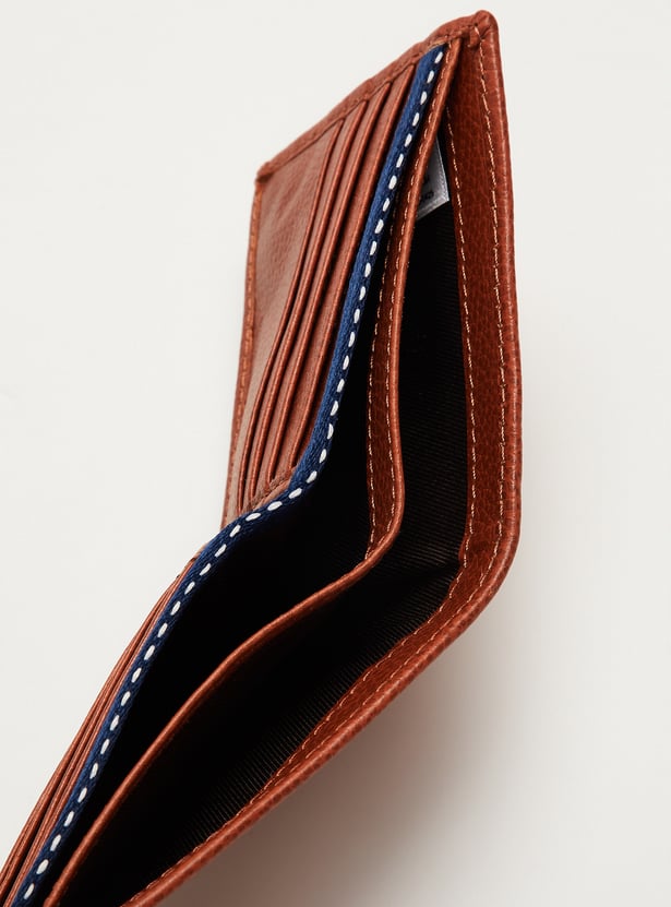 VAN HEUSEN Textured Bi-Fold Wallet