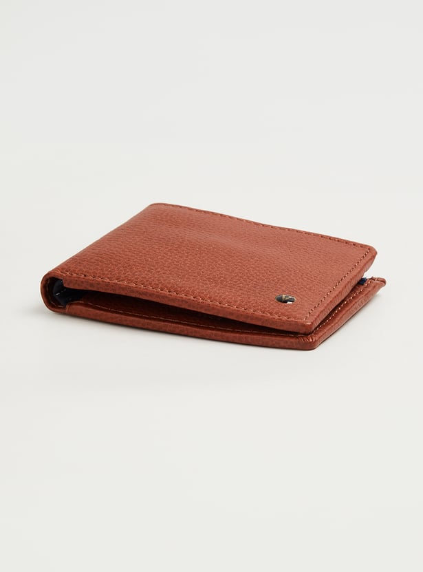 VAN HEUSEN Textured Bi-Fold Wallet
