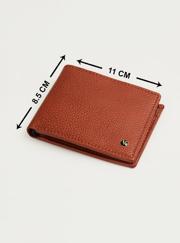 VAN HEUSEN Textured Bi-Fold Wallet