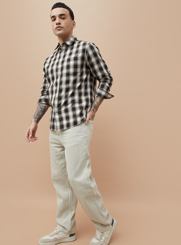 FORCA Solid Loose Fit Jeans