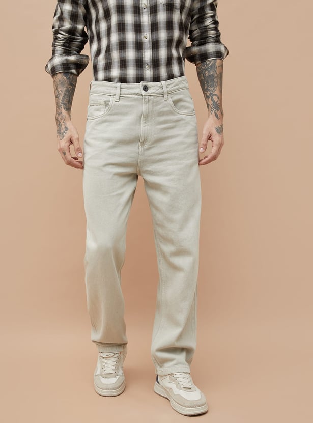 FORCA Solid Loose Fit Jeans