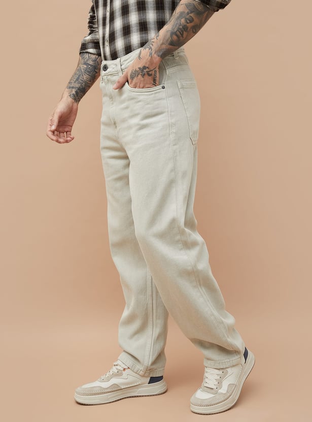 FORCA Solid Loose Fit Jeans