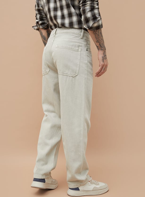 FORCA Solid Loose Fit Jeans