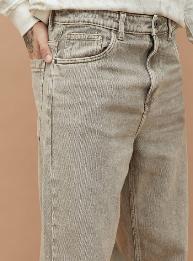 FORCA Solid Loose Fit Jeans