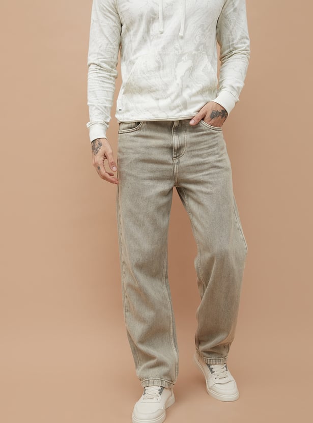 FORCA Solid Loose Fit Jeans