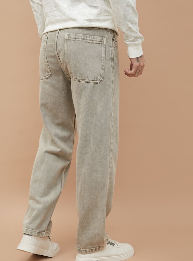 FORCA Solid Loose Fit Jeans