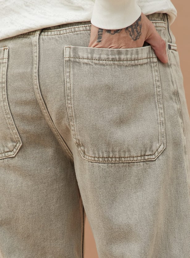 FORCA Solid Loose Fit Jeans