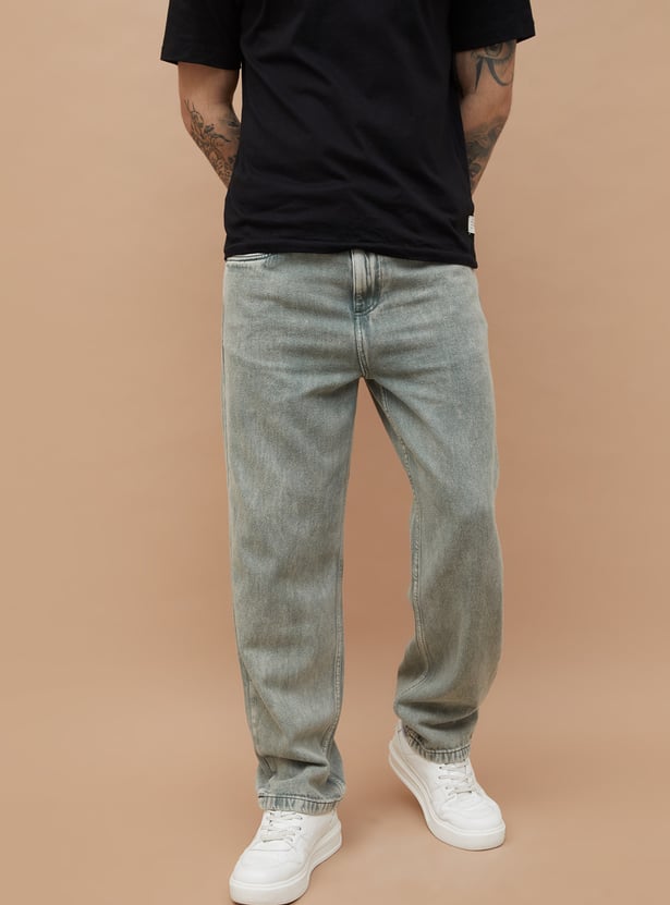FORCA Solid Loose Fit Jeans