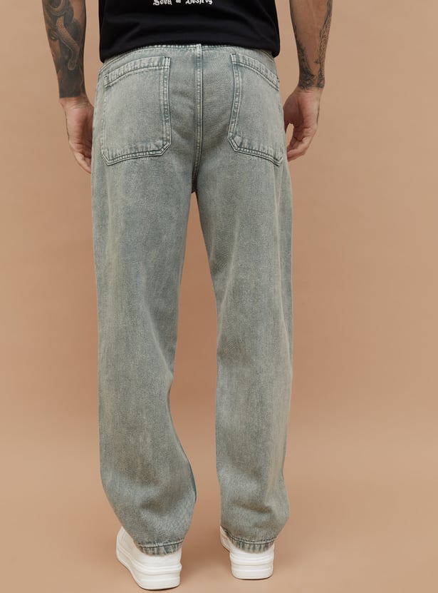 FORCA Solid Loose Fit Jeans