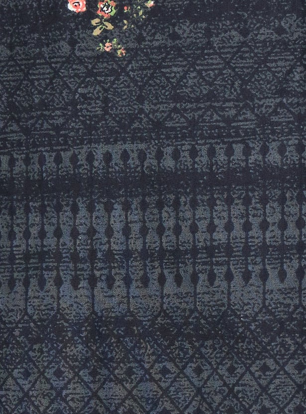 BIBA Floral Print Straight Kurta