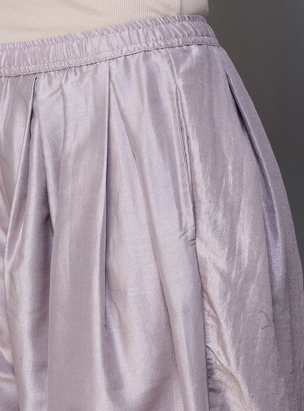 BIBA Solid Straight Pants