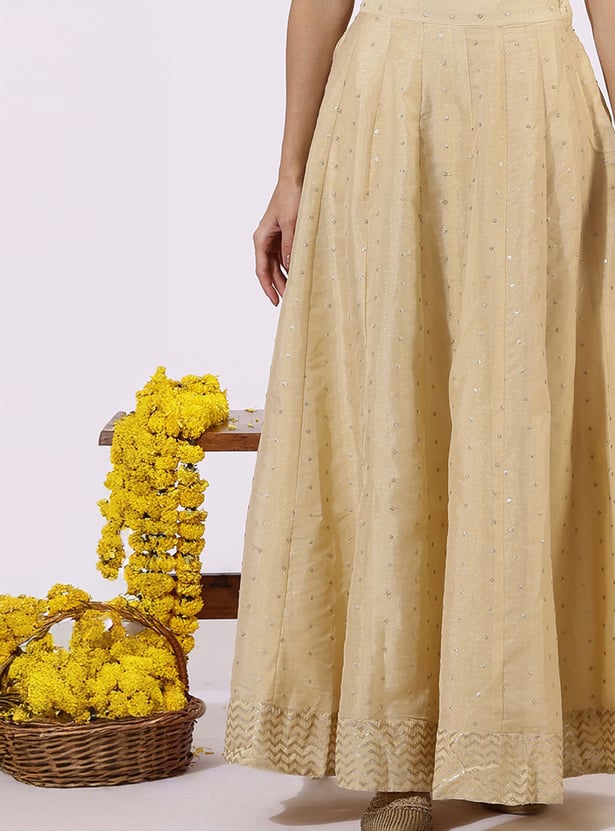 W Embroidered Lehenga