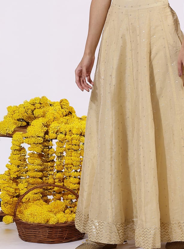 W Embroidered Lehenga