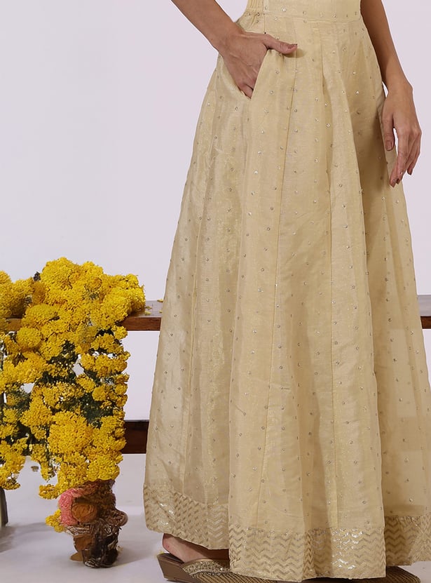 W Embroidered Lehenga