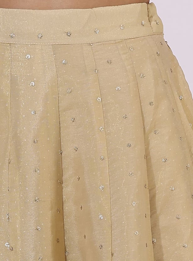 W Embroidered Lehenga