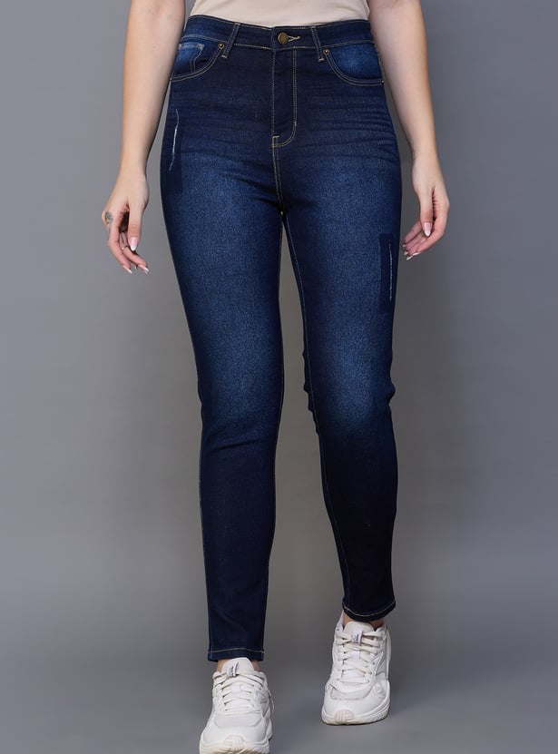 XPOSE Washed Slim Fit Jeans