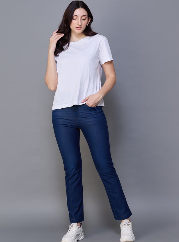 XPOSE Whiskered Straight Fit Jeggings
